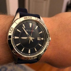 Bulova 43mm Quartz Watch